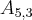 {A}_{5,3} {A}_{5,3}