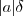 |a|\delta