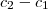 c_2 - c_1 c_2 - c_1