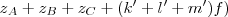 \,z_A+z_B+z_C+(k^\prime + l^\prime + m^\prime)f) \,z_A+z_B+z_C+(k^\prime + l^\prime + m^\prime)f)