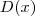 D(x)