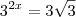 3^{2x}=3\sqrt{3}