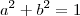 a^2+b^2=1