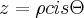 z=\rho cis \Theta z=\rho cis \Theta