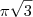 \pi\sqrt{3} \pi\sqrt{3}