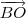 \overrightarrow{BO}