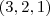 (3,2,1)