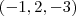 (-1,2,-3)