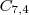 C_{7,4} C_{7,4}