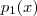 p_1(x) p_1(x)