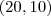 (20,10) (20,10)