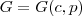 G=G(c,p) G=G(c,p)