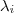 \lambda_i \lambda_i