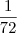 \frac{1}{72}