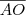 \overline{AO} \overline{AO}