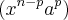 ({x}^{n-p}{a}^{p}) ({x}^{n-p}{a}^{p})