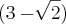 (3-\sqrt[]{2})