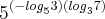 {5}^{({-log}_{5}3) ({log}_{3}7) {5}^{({-log}_{5}3) ({log}_{3}7)