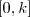 [0,k]
