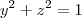 y^2 + z^2 = 1