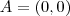 A = (0, 0)