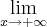 \lim_{x\rightarrow+\infty} \lim_{x\rightarrow+\infty}