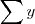 \sum{y} \sum{y}