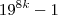 19^{8k}-1
