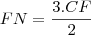 FN=\frac{3.CF}{2}