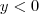 y<0 y<0
