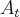{A}_{t} {A}_{t}