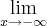 \lim_{x\rightarrow-\infty} \lim_{x\rightarrow-\infty}