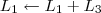 L_1 \leftarrow L_1 + L_3 L_1 \leftarrow L_1 + L_3