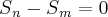S{}_{n}-S{}_{m}=0 S{}_{n}-S{}_{m}=0