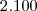 2.100 2.100