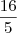 \frac {16}{5} \frac {16}{5}