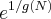{e}^{1/g(N)} {e}^{1/g(N)}