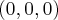 \left(0,0,0 \right) \left(0,0,0 \right)