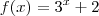 f(x)={3}^{x}+2