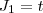 J_1 = t J_1 = t