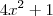 4x^2 + 1