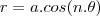 r=a.cos(n.\theta)