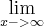 \lim_{x->\infty} \lim_{x->\infty}