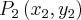 {P}_{2}\left({x}_{2},{y}_{2} \right) {P}_{2}\left({x}_{2},{y}_{2} \right)
