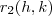 r_2(h,k) r_2(h,k)