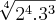\sqrt[4]{{2}^{4}.{3}^{3}}