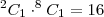 ^2C_{1} \cdot ^8C_{1}=16 ^2C_{1} \cdot ^8C_{1}=16