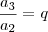 \frac{a_3}{a_2} = q