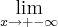 \lim_{x\rightarrow+-\infty}