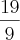 \frac{19}{9}